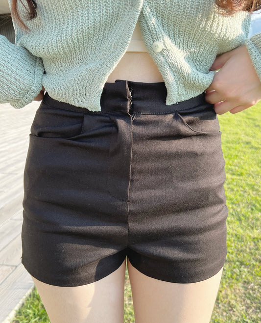 小高腰短褲