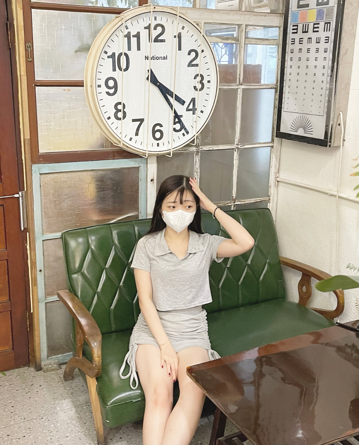 【可調長短 】小人魚尾短裙