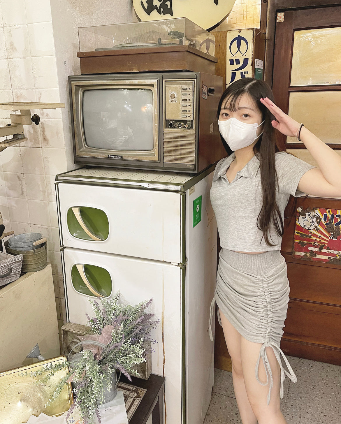 【可調長短 】小人魚尾短裙