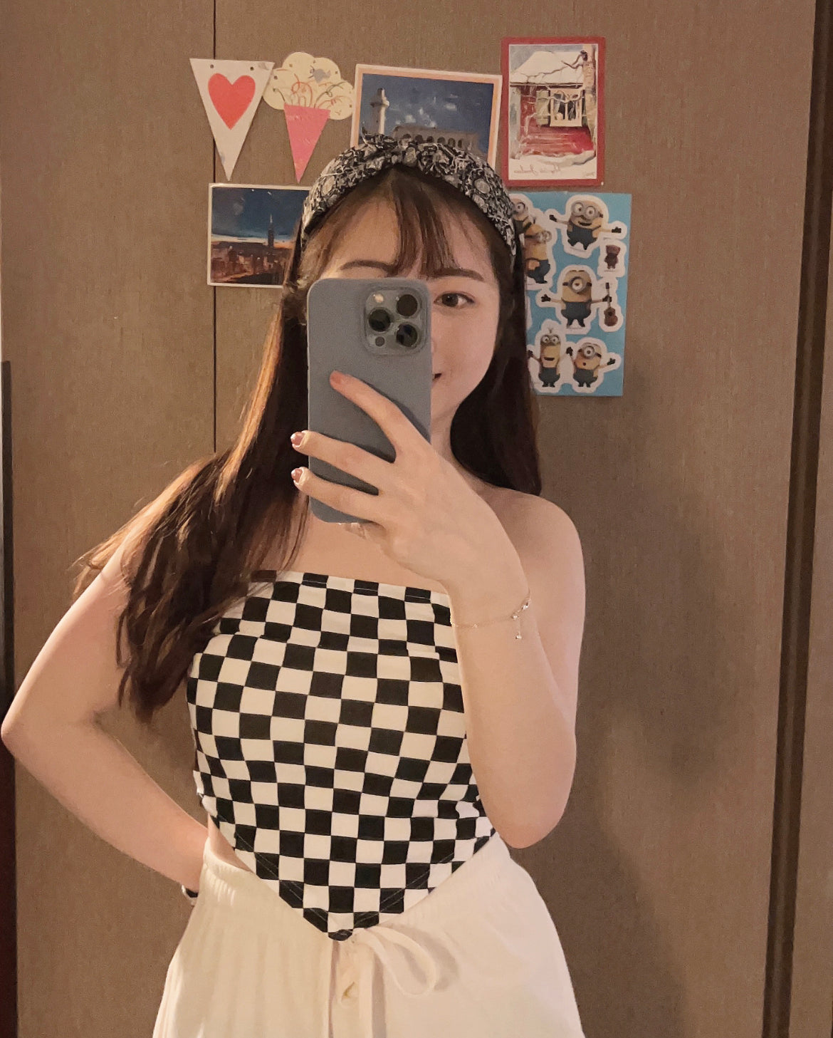 倒三角𝗖𝗵𝗲𝗰𝗸𝗲𝗿𝗲𝗱 𝗧𝘂𝗯𝗲 𝗧𝗼𝗽