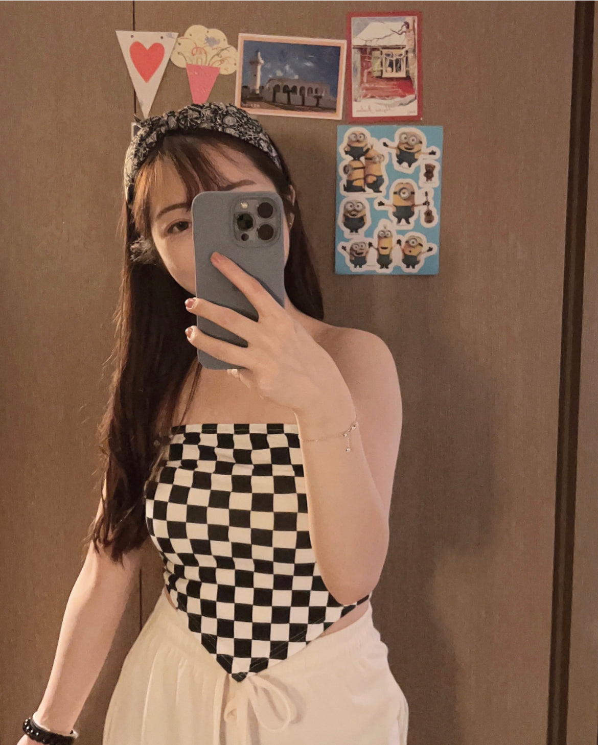 倒三角𝗖𝗵𝗲𝗰𝗸𝗲𝗿𝗲𝗱 𝗧𝘂𝗯𝗲 𝗧𝗼𝗽