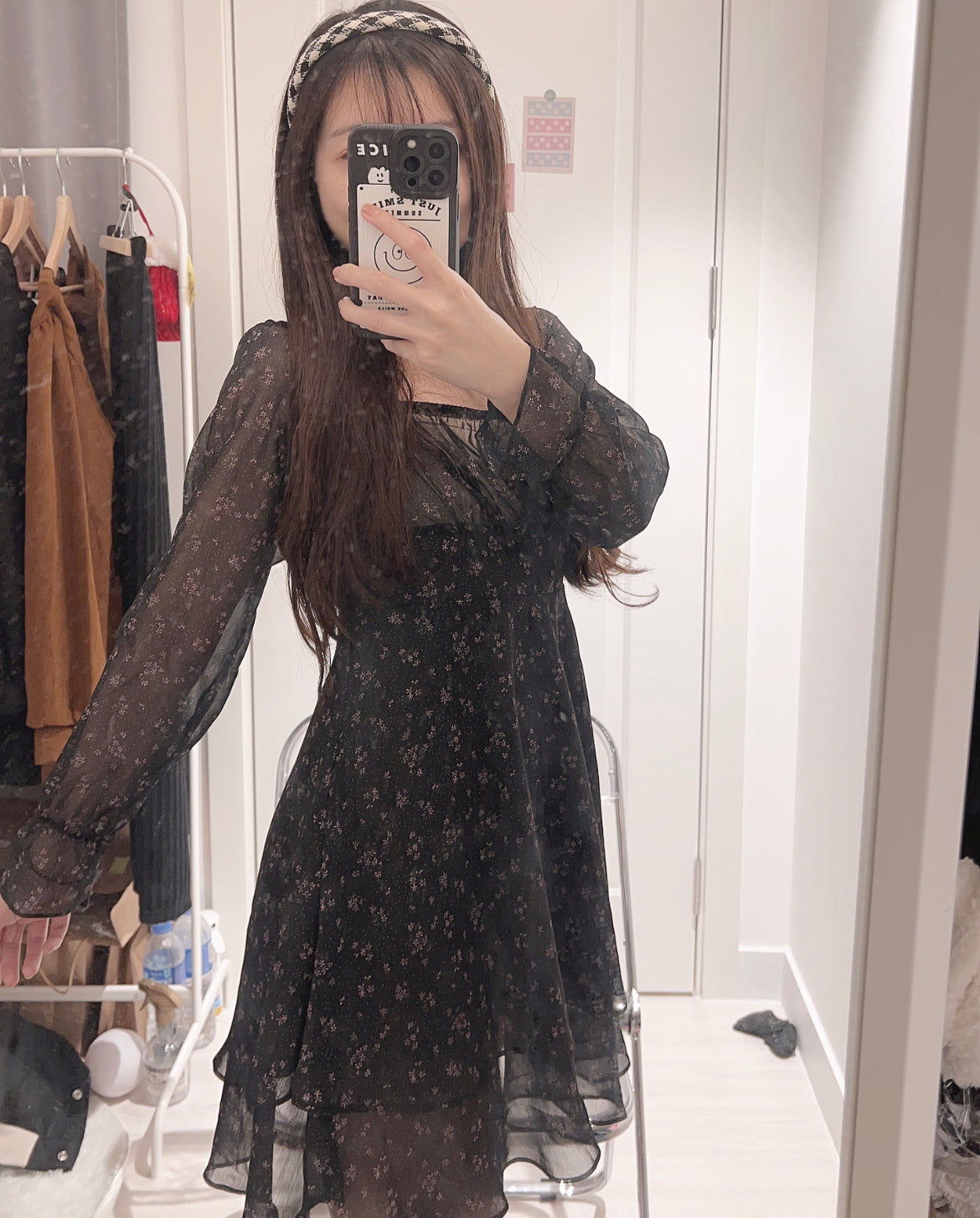 【約會推介.ᐟ.ᐟ】斯文系碎花連身裙