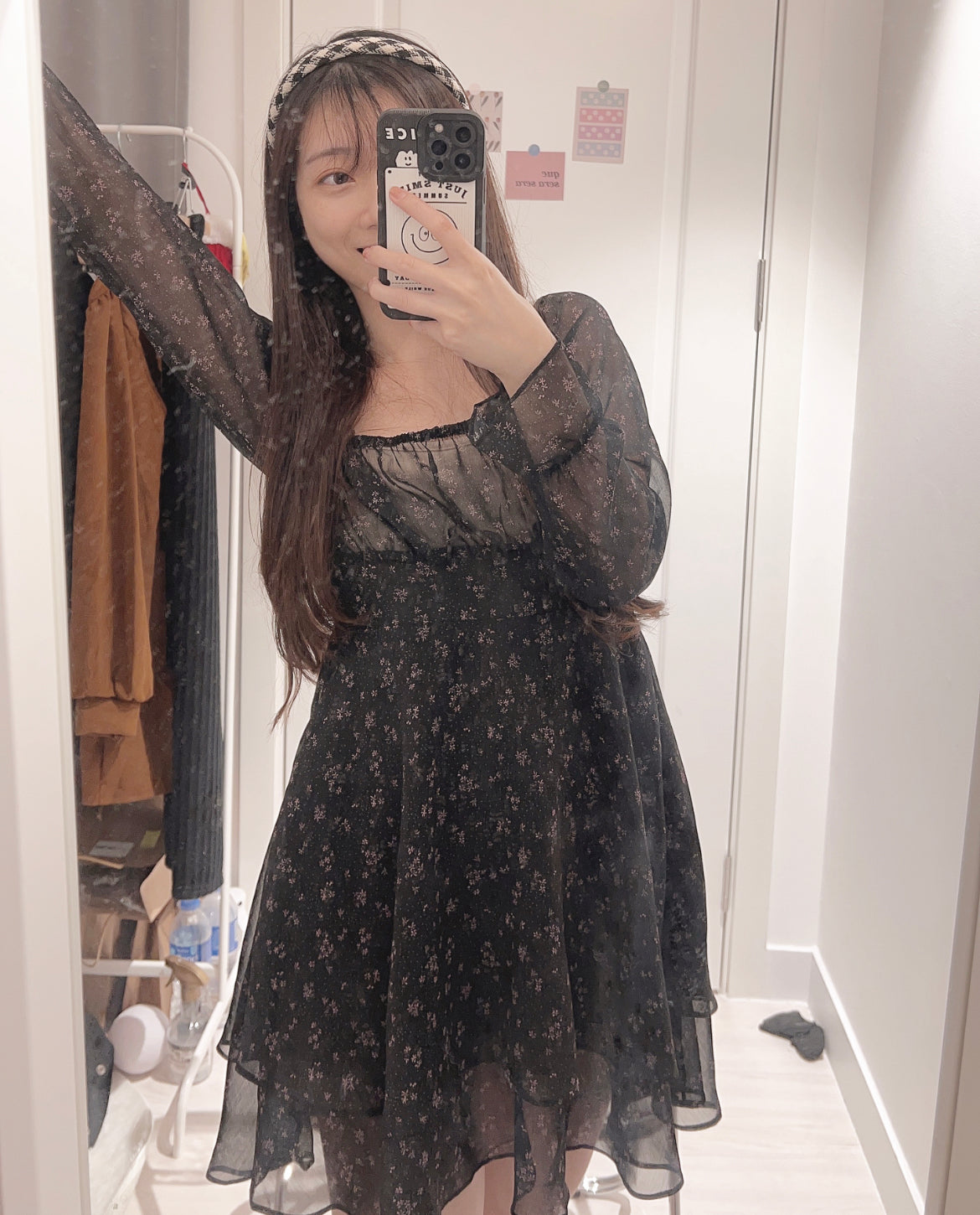 【約會推介.ᐟ.ᐟ】斯文系碎花連身裙