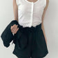 綁帶束腰短褲