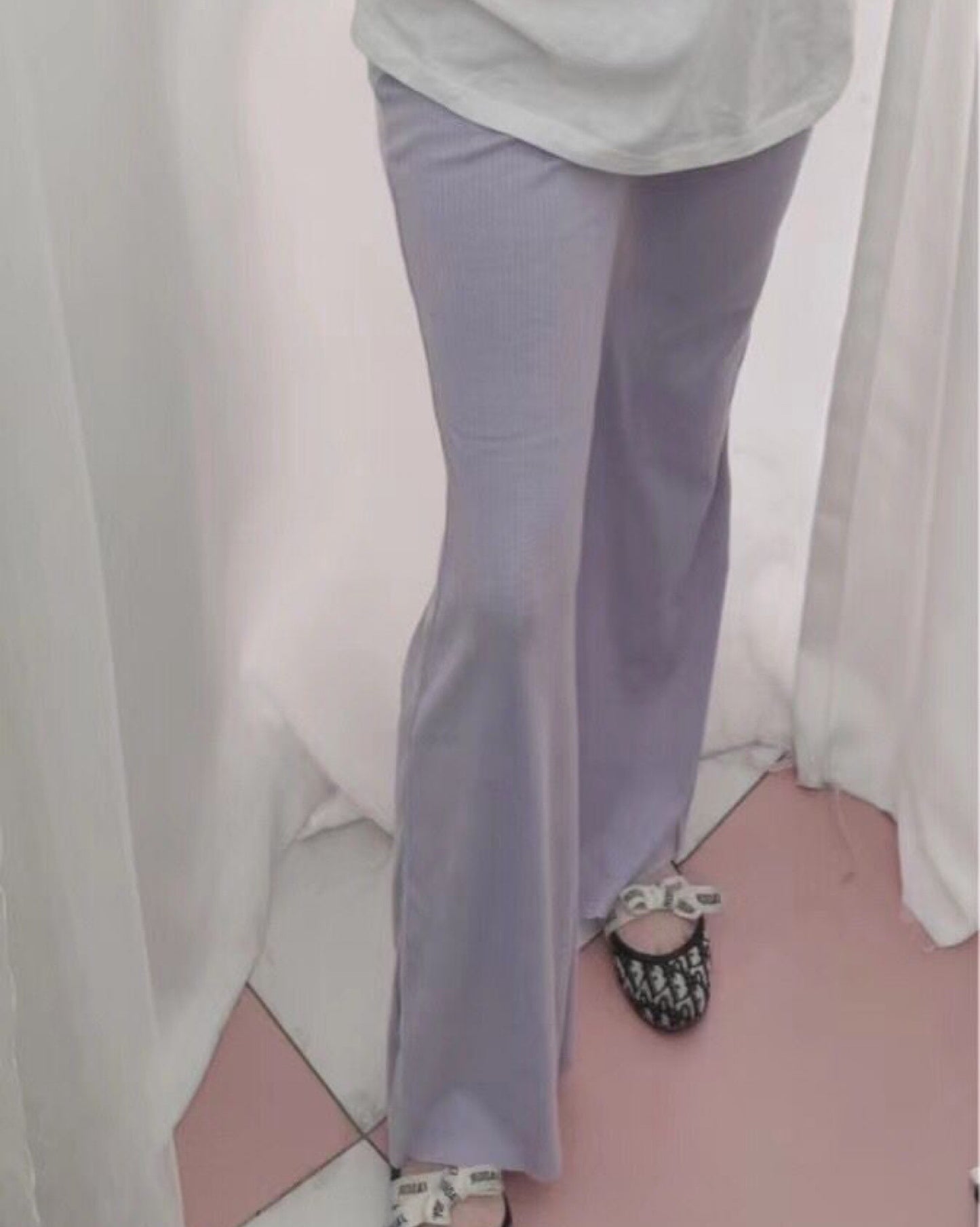 【修腳型.ᐟ.ᐟ】小高腰喇叭褲