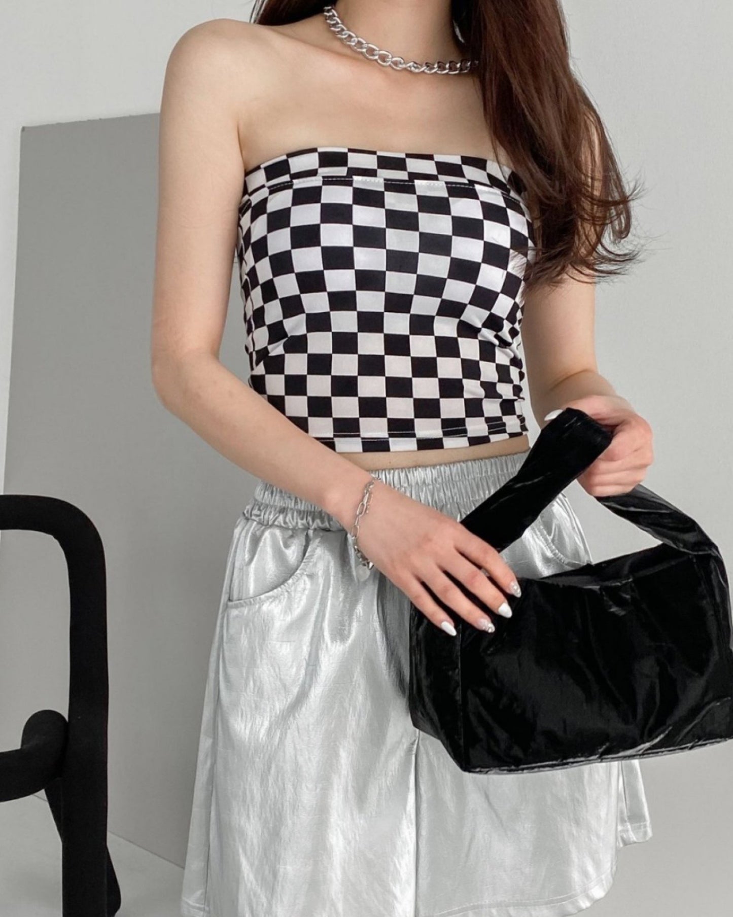 棋盤格𝗧𝘂𝗯𝗲 𝗧𝗼𝗽(連𝗣𝗔𝗗)♥