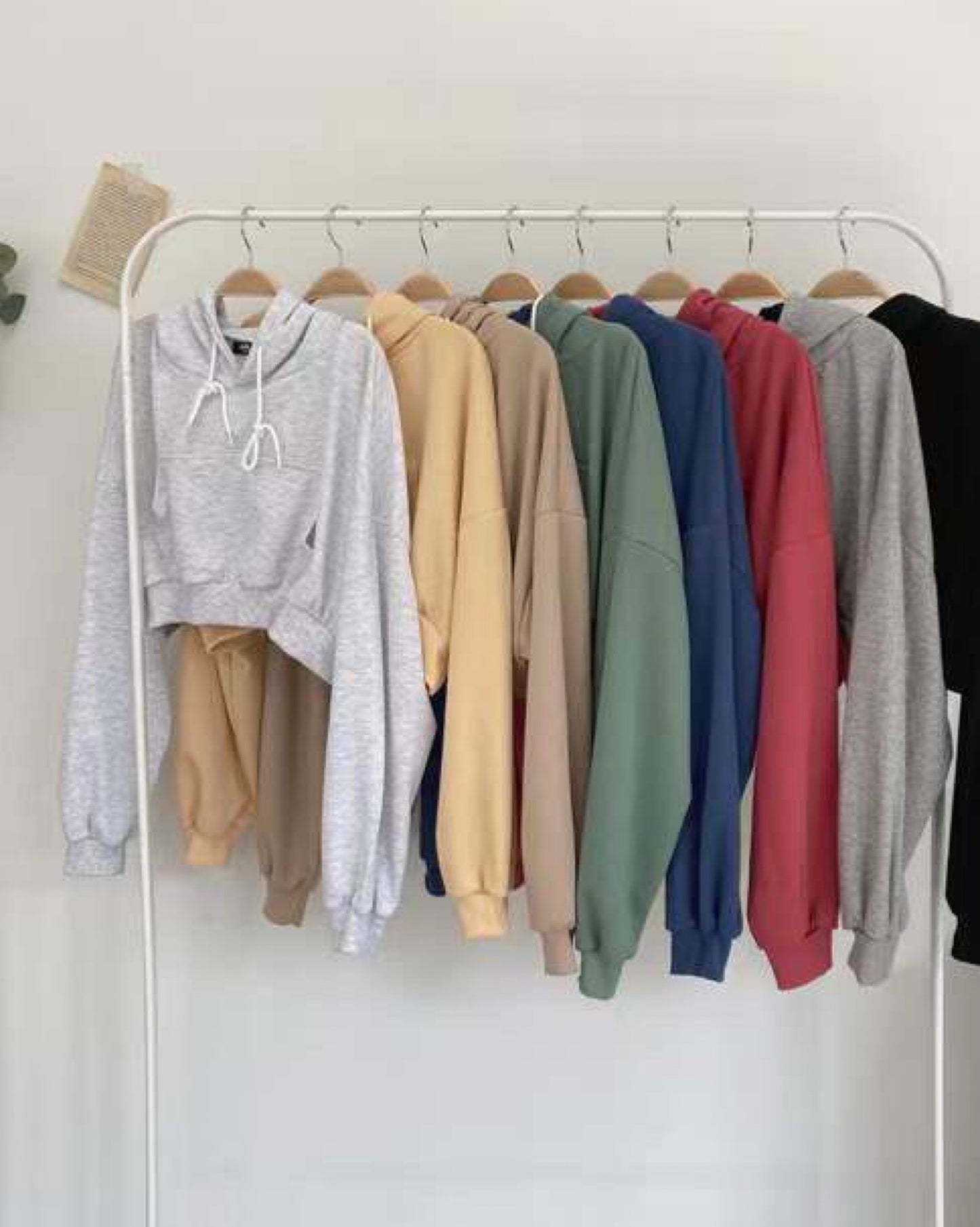 【早鳥價】抽繩短版𝗖𝗿𝗼𝗽(連帽)