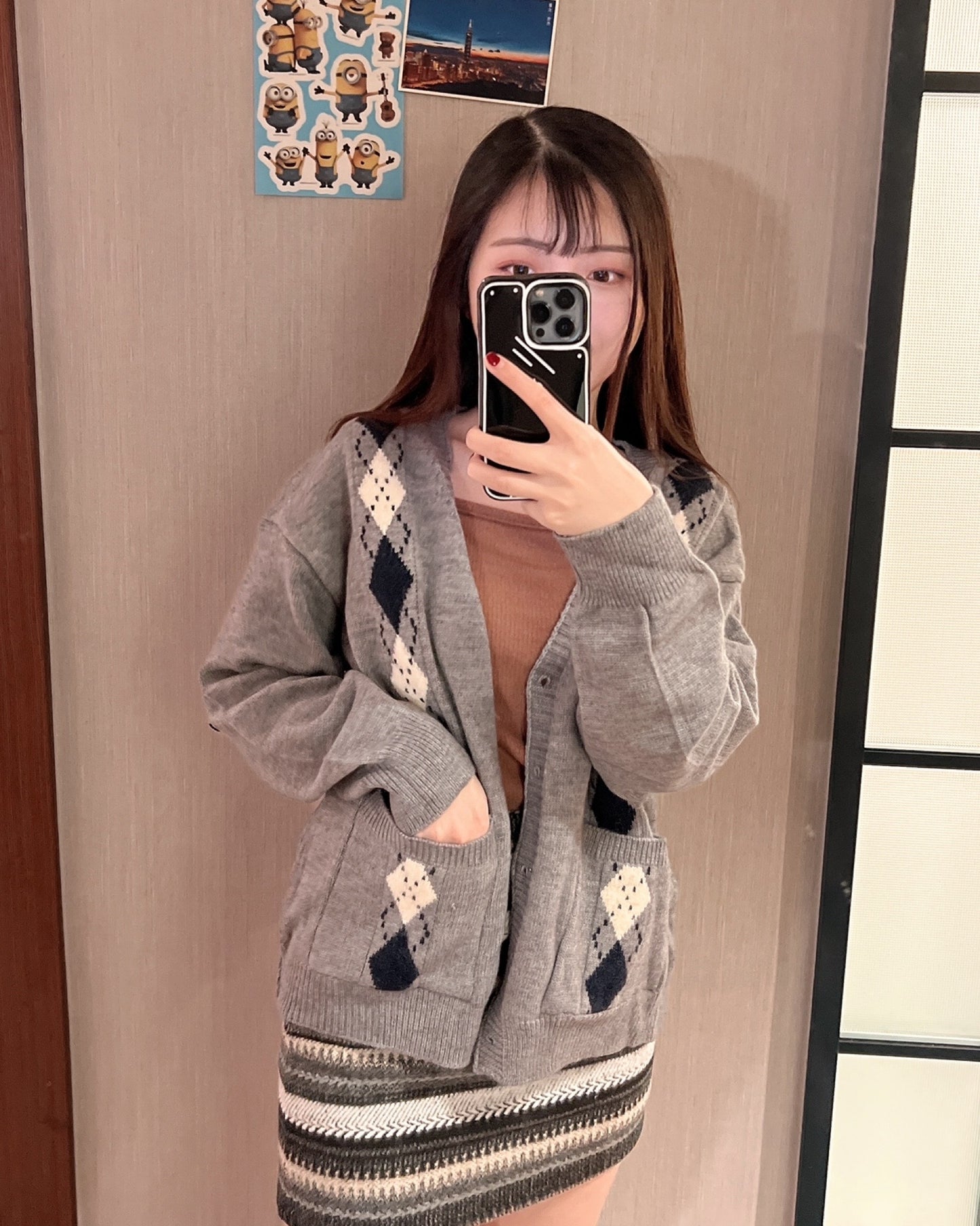 𝗟𝗶𝘁𝘁𝗹𝗲 𝗦𝗾𝘂𝗮𝗿𝗲 針織外套♥