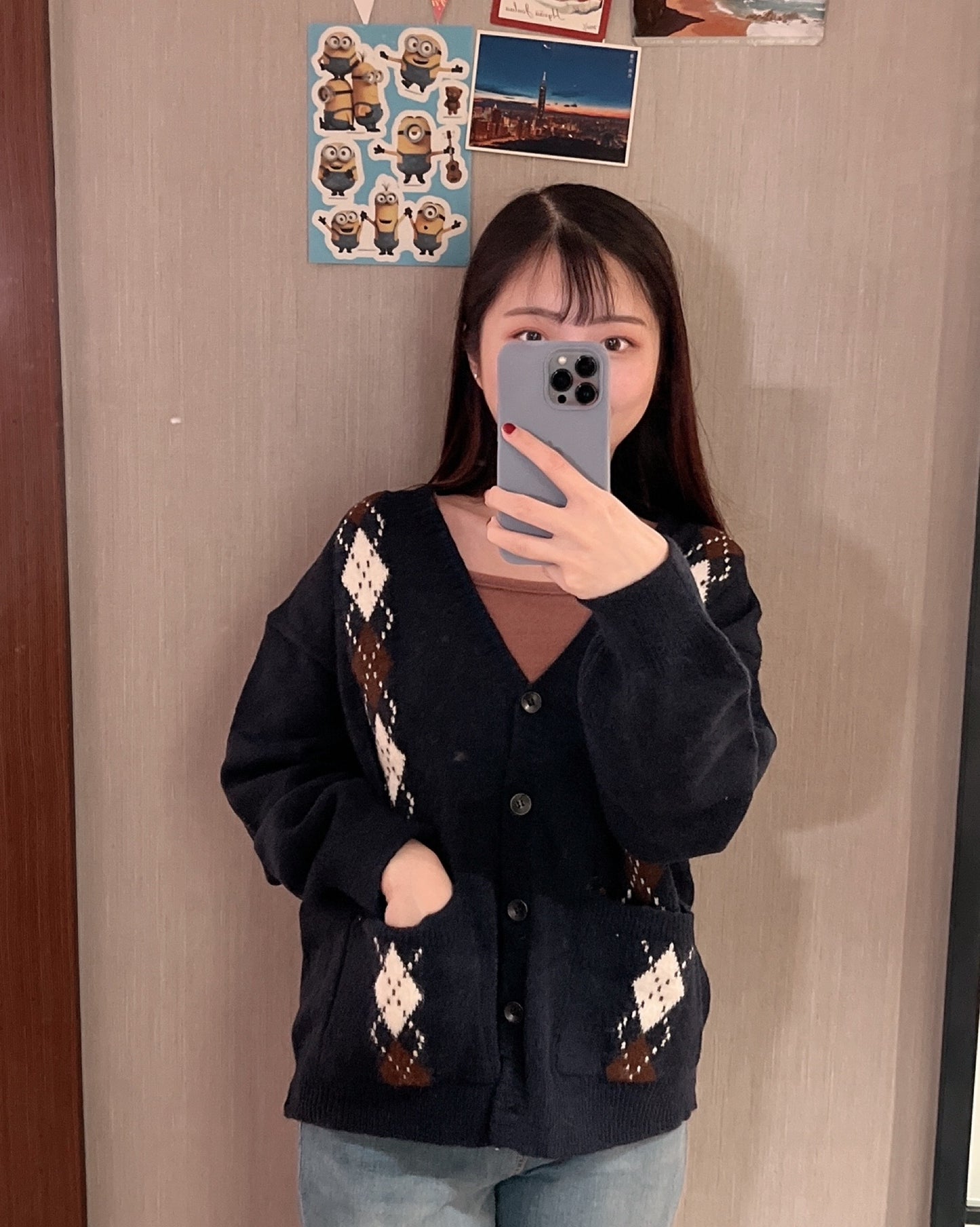 𝗟𝗶𝘁𝘁𝗹𝗲 𝗦𝗾𝘂𝗮𝗿𝗲 針織外套♥