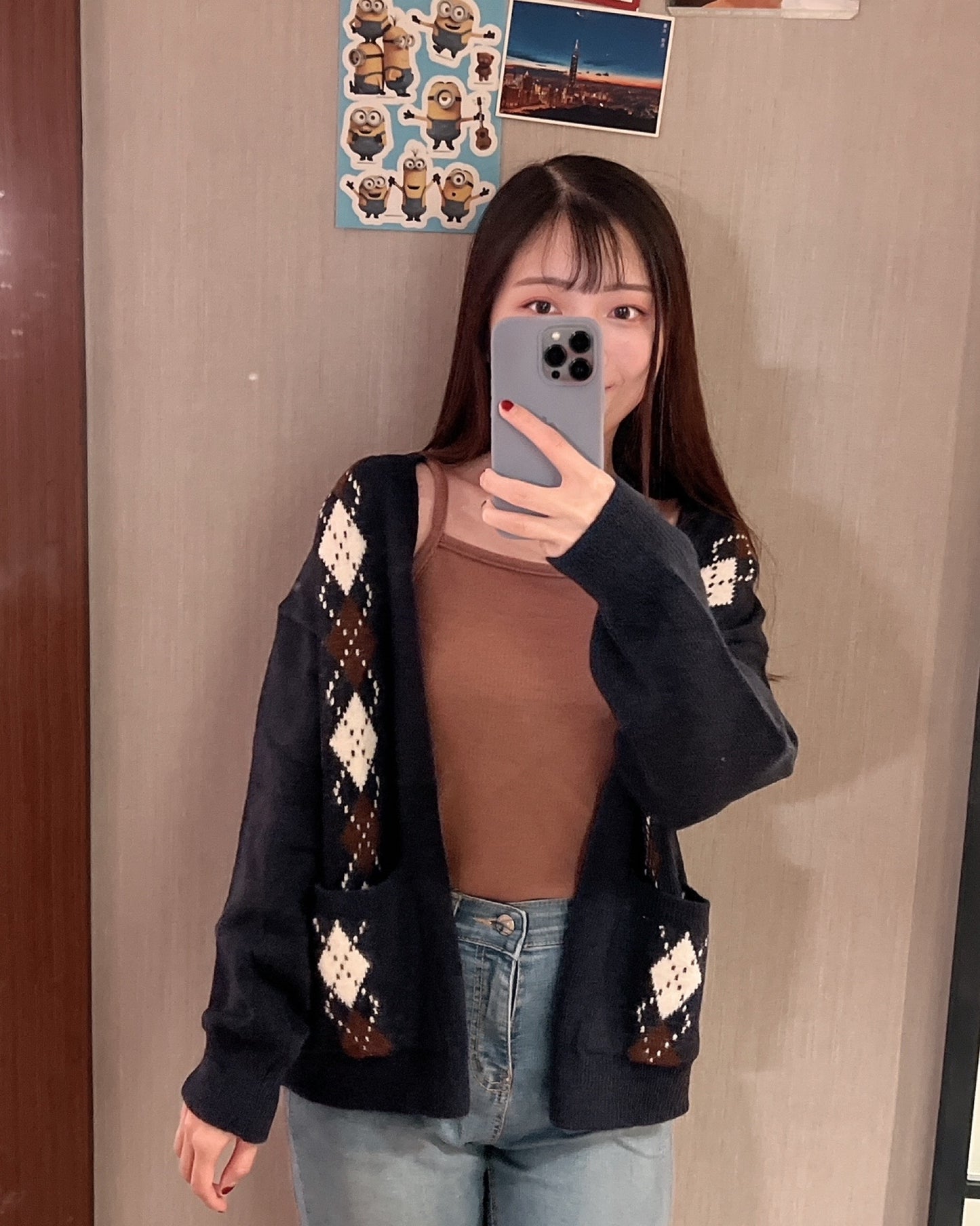 𝗟𝗶𝘁𝘁𝗹𝗲 𝗦𝗾𝘂𝗮𝗿𝗲 針織外套♥