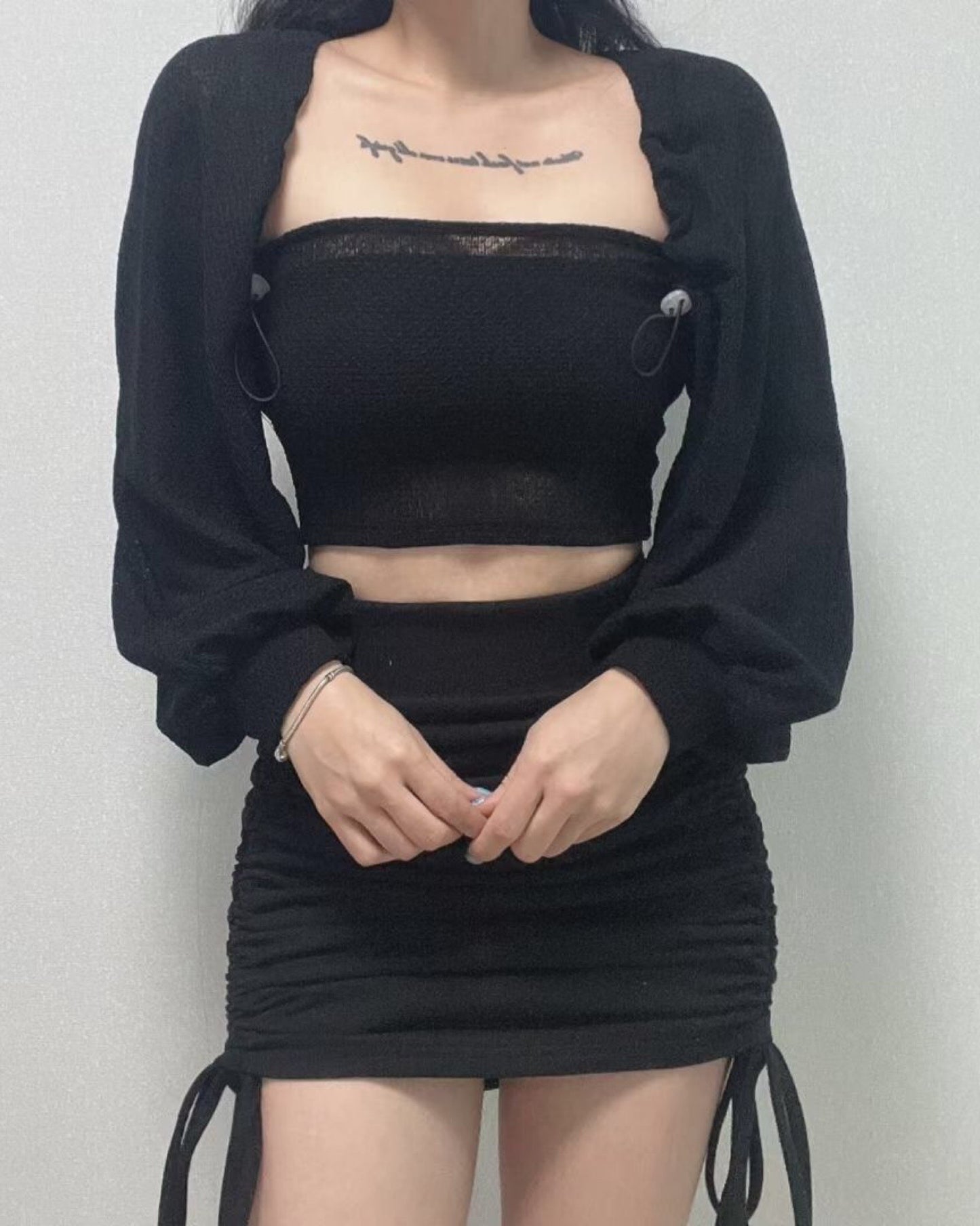 【可調長短 】小人魚尾短裙