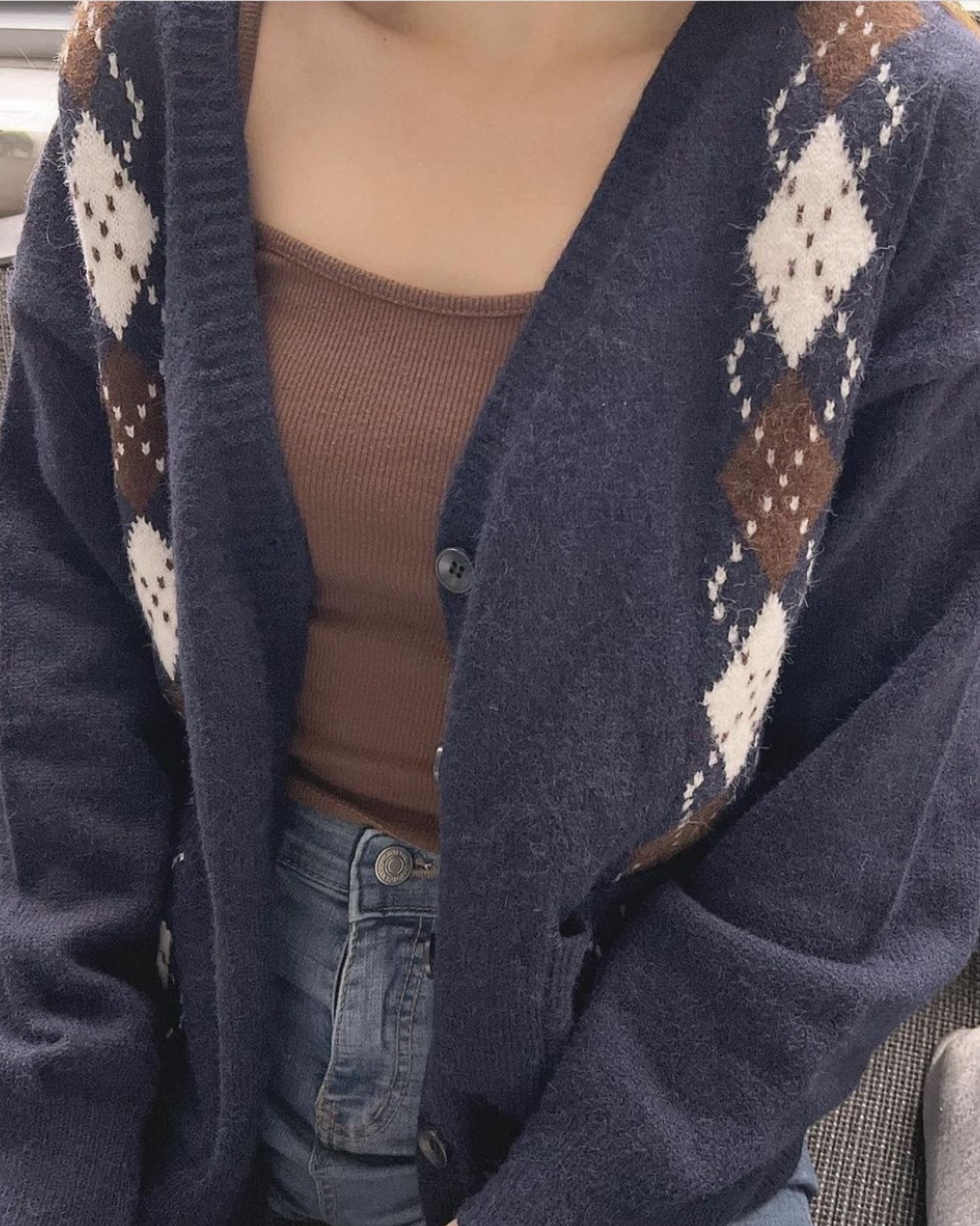 𝗟𝗶𝘁𝘁𝗹𝗲 𝗦𝗾𝘂𝗮𝗿𝗲 針織外套♥