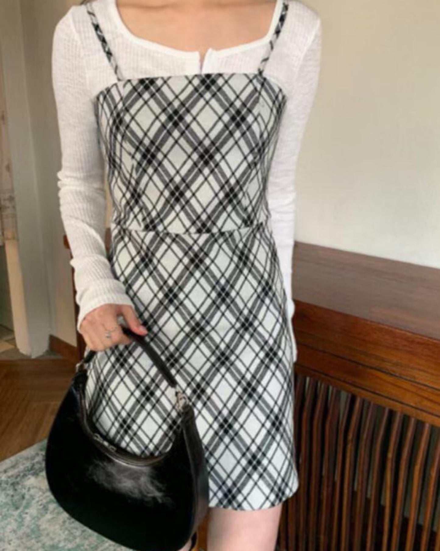 【早鳥價 | 菱形間條收腰.ᐟ.ᐟ】𝗗𝗶𝗮𝗺𝗼𝗻𝗱 𝗖𝗵𝗲𝗰𝗸𝗲𝗿𝗲𝗱 𝗢𝗣𝗦