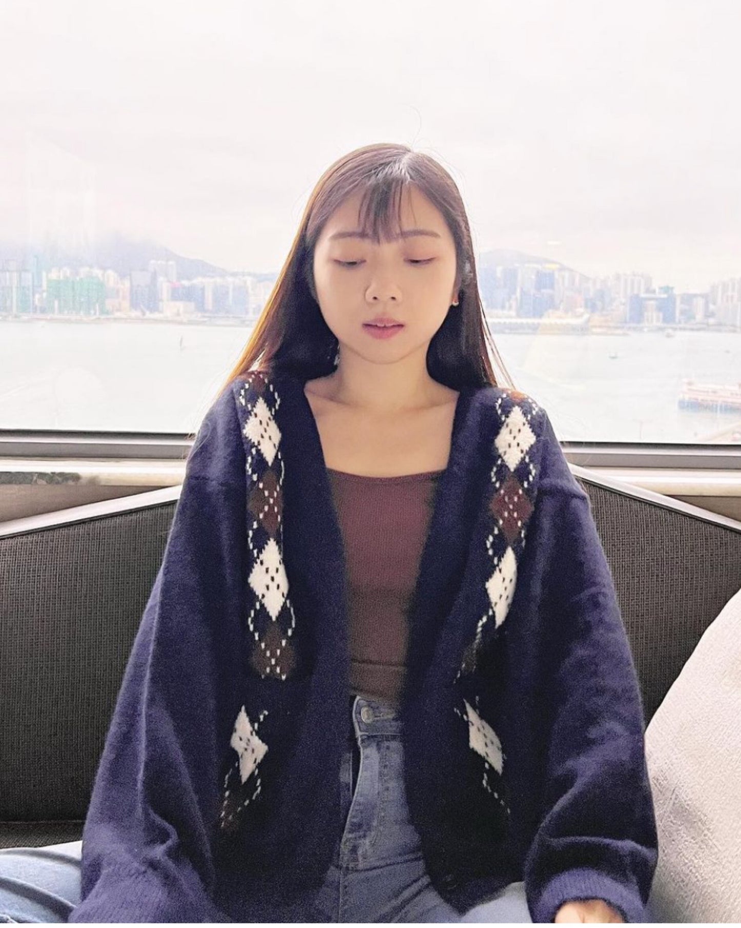 𝗟𝗶𝘁𝘁𝗹𝗲 𝗦𝗾𝘂𝗮𝗿𝗲 針織外套♥