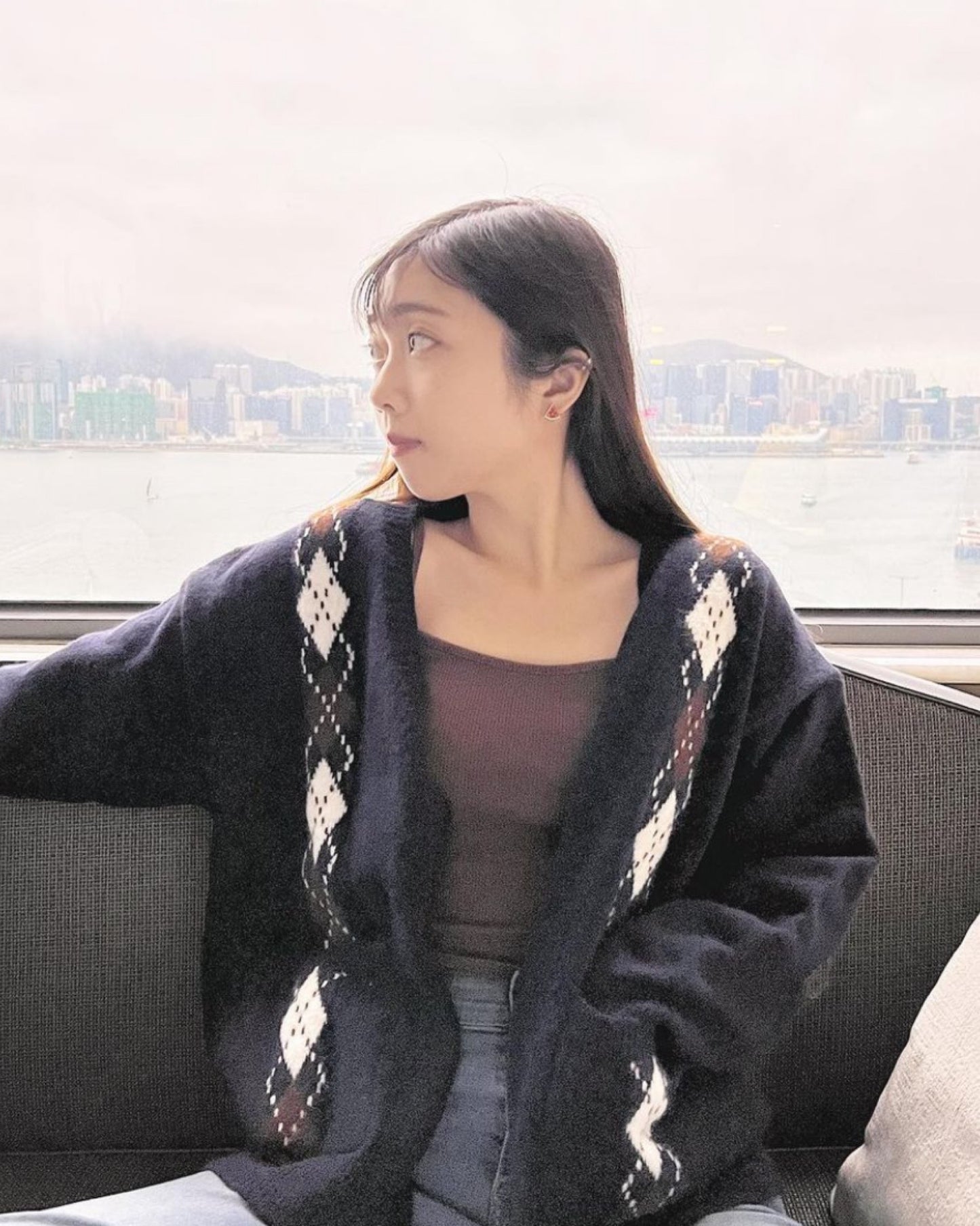 𝗟𝗶𝘁𝘁𝗹𝗲 𝗦𝗾𝘂𝗮𝗿𝗲 針織外套♥