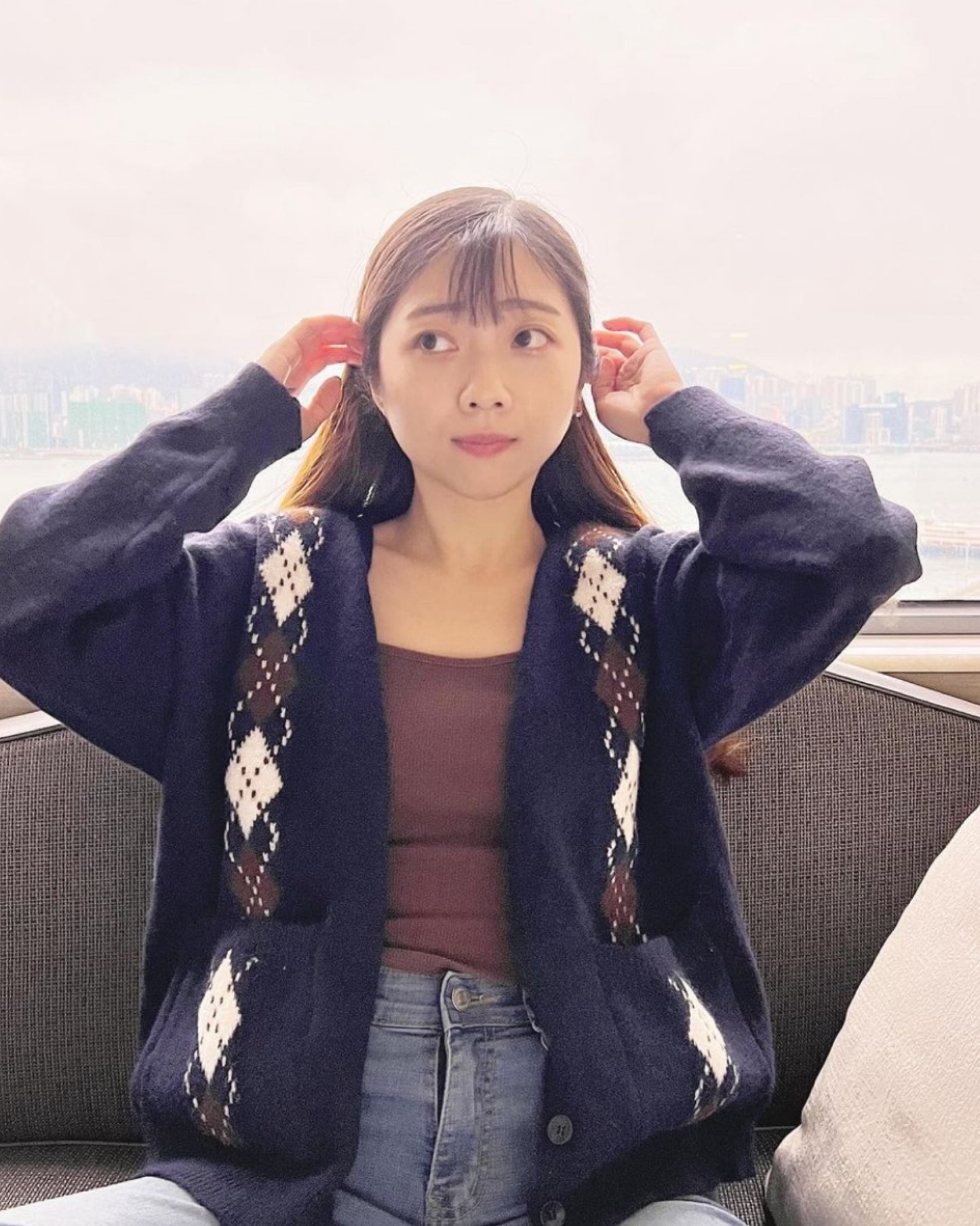 𝗟𝗶𝘁𝘁𝗹𝗲 𝗦𝗾𝘂𝗮𝗿𝗲 針織外套♥