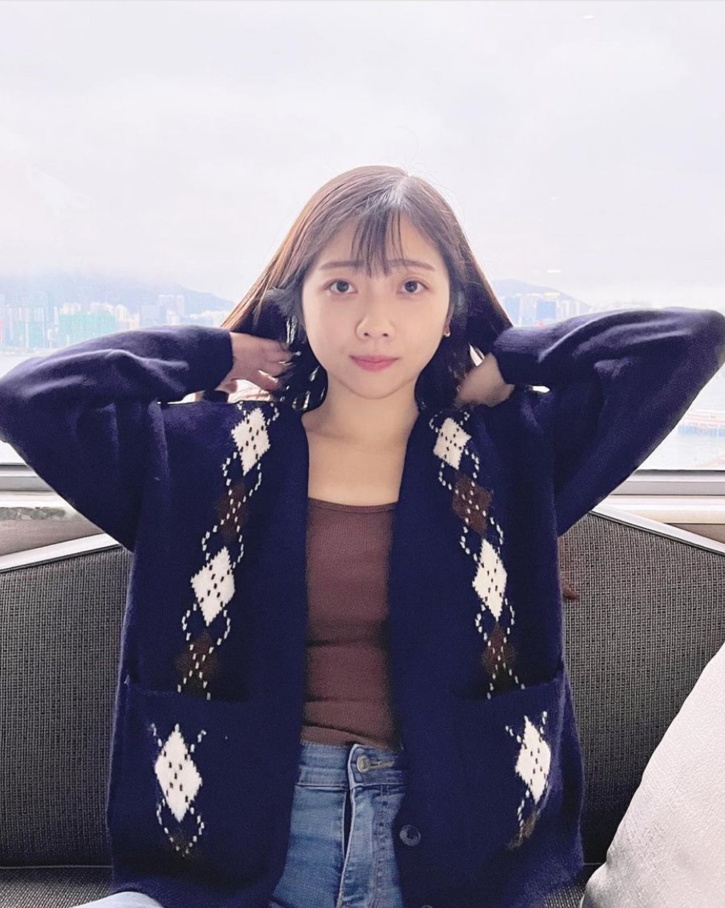 𝗟𝗶𝘁𝘁𝗹𝗲 𝗦𝗾𝘂𝗮𝗿𝗲 針織外套♥