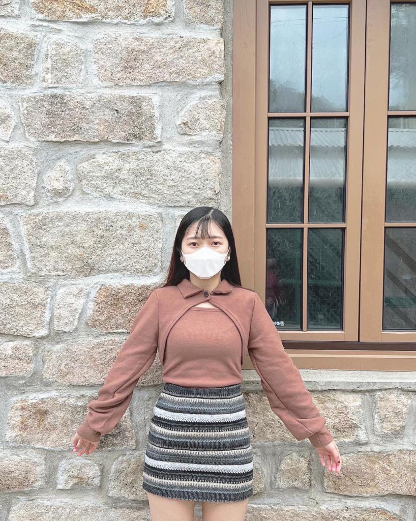 【回歸款.ᐟ.ᐟ】小領開叉 𝗩𝗲𝘀𝘁 + 𝗧𝗼𝗽 𝗦𝗲𝘁