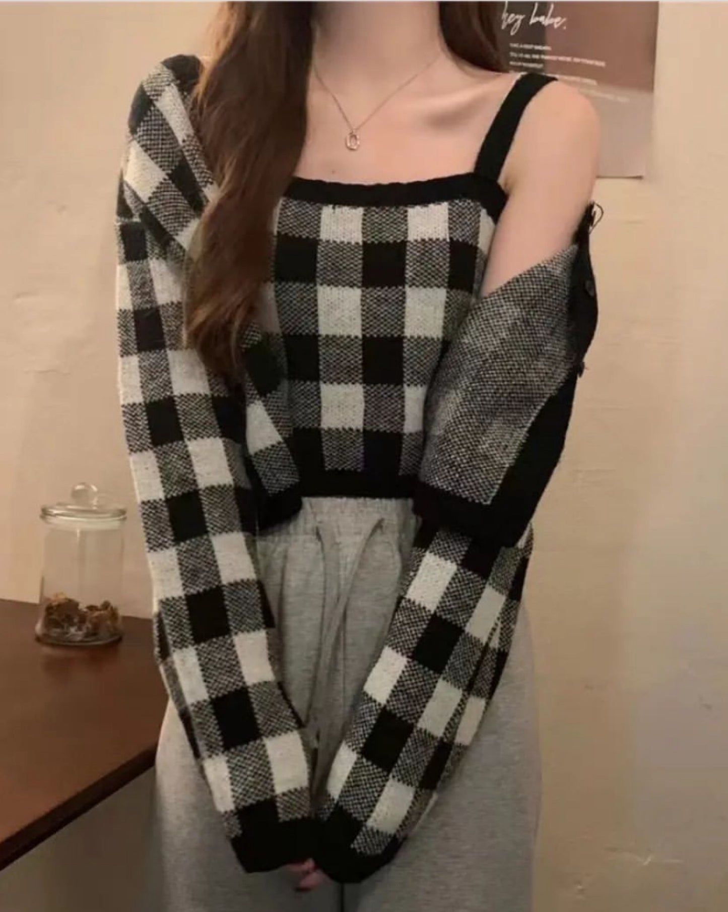 【𝗛𝗼𝘁 𝗜𝘁𝗲𝗺.ᐟ.ᐟ | 約會推介.ᐟ.ᐟ】𝗖𝗵𝗲𝗰𝗸𝗲𝗿𝗲𝗱 𝗦𝗹𝗶𝗺 𝗖𝗿𝗼𝗽 𝗦𝗲𝘁