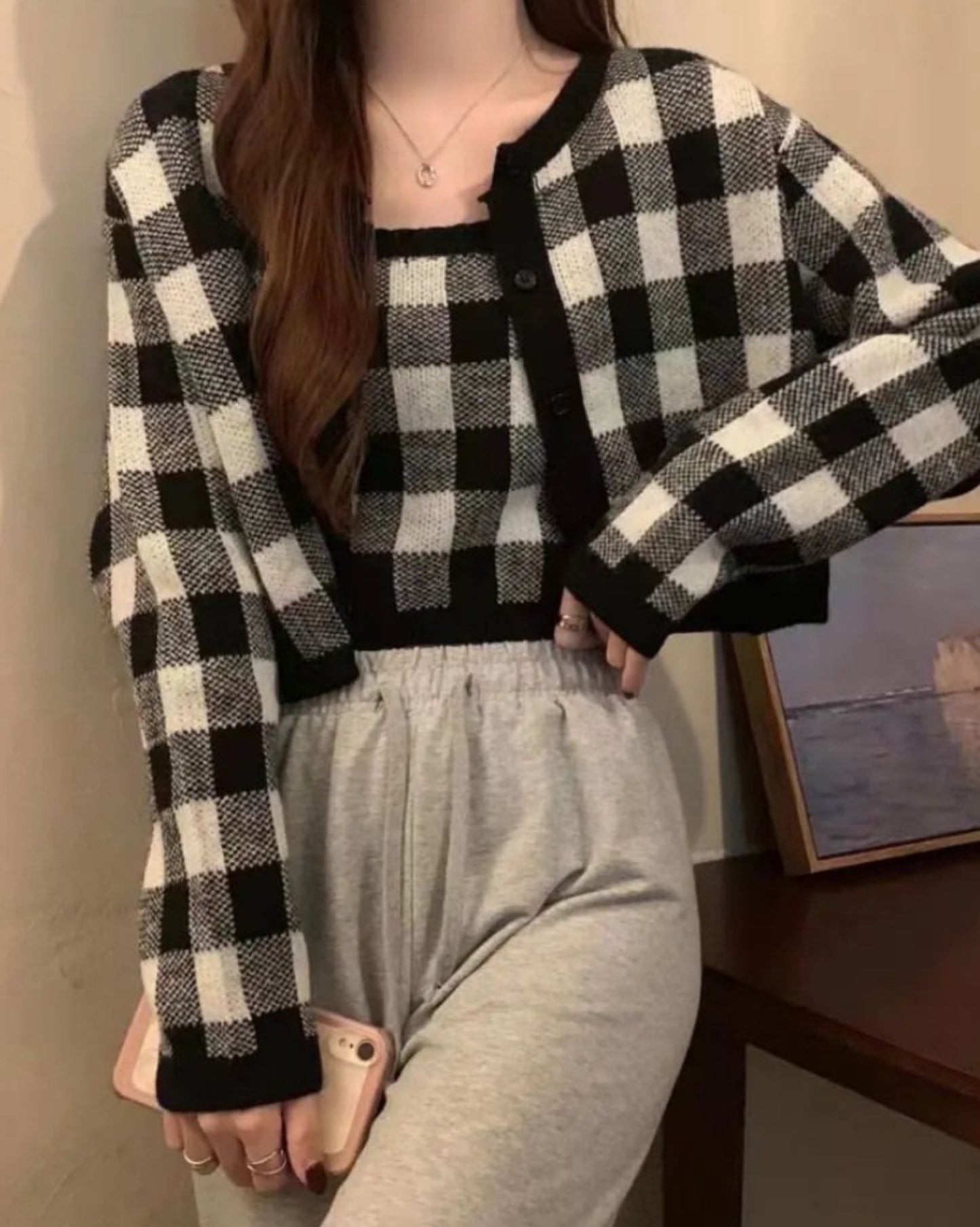 【𝗛𝗼𝘁 𝗜𝘁𝗲𝗺.ᐟ.ᐟ | 約會推介.ᐟ.ᐟ】𝗖𝗵𝗲𝗰𝗸𝗲𝗿𝗲𝗱 𝗦𝗹𝗶𝗺 𝗖𝗿𝗼𝗽 𝗦𝗲𝘁