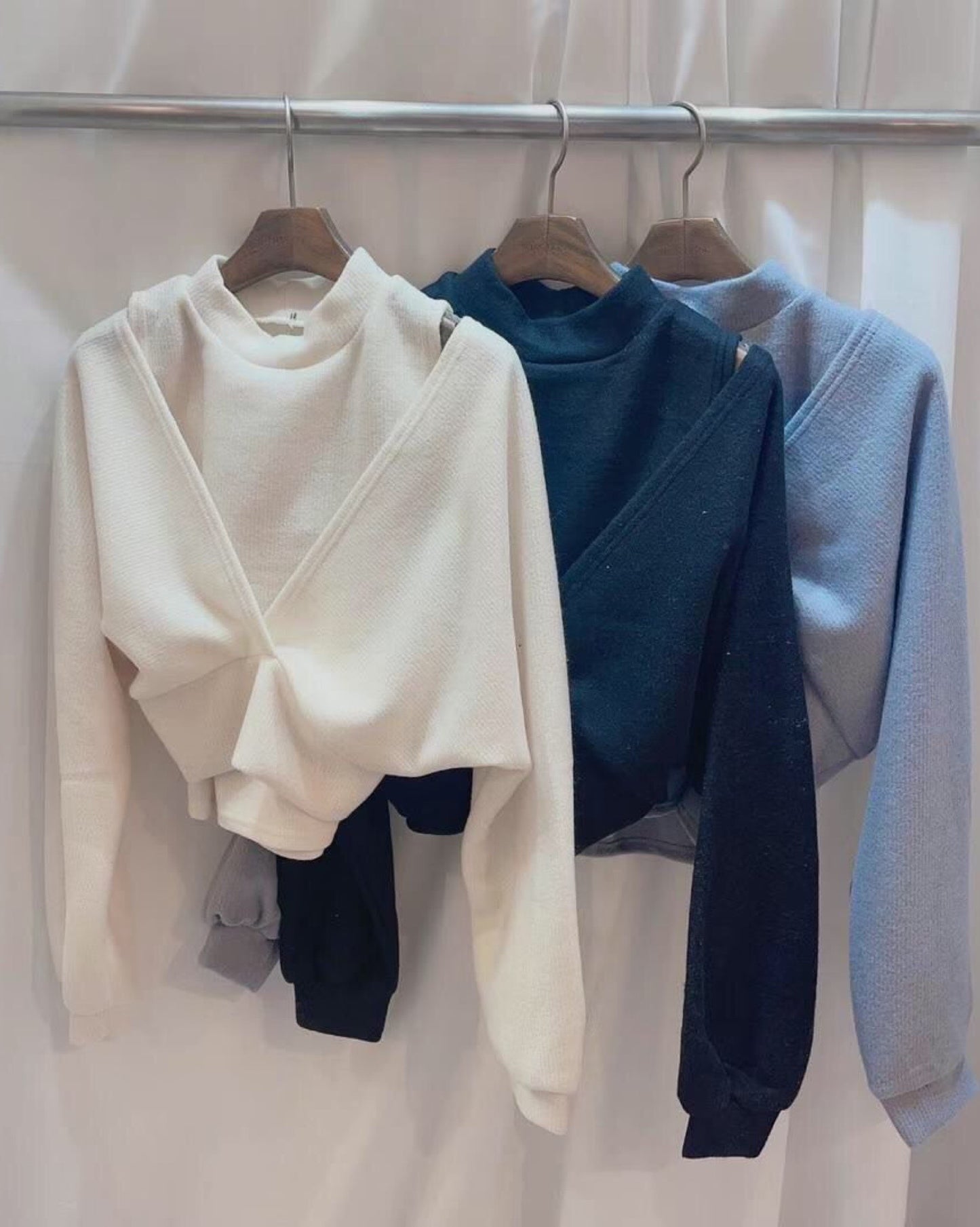 【可以前後倒轉著 .ᐟ.ᐟ】 𝟮 𝗪𝗮𝘆𝘀 小高領𝗧𝗮𝗻𝗸 𝗧𝗼𝗽