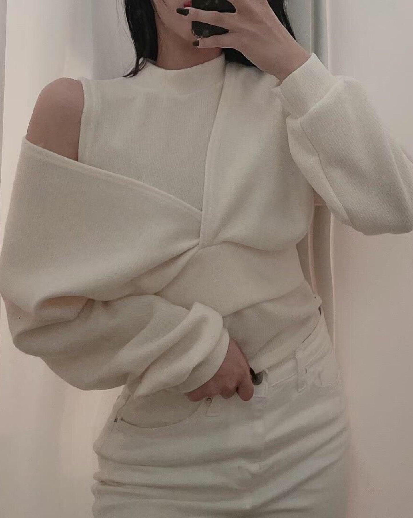 【可以前後倒轉著 .ᐟ.ᐟ】 𝟮 𝗪𝗮𝘆𝘀 小高領𝗧𝗮𝗻𝗸 𝗧𝗼𝗽