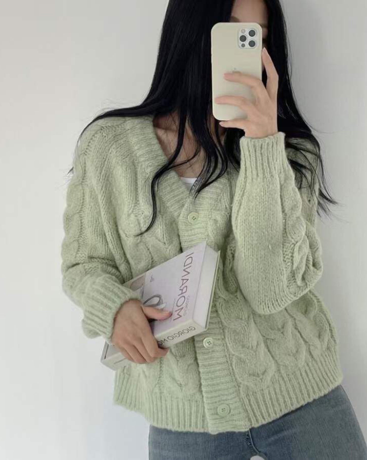 【早鳥價】麻花結針織小外套