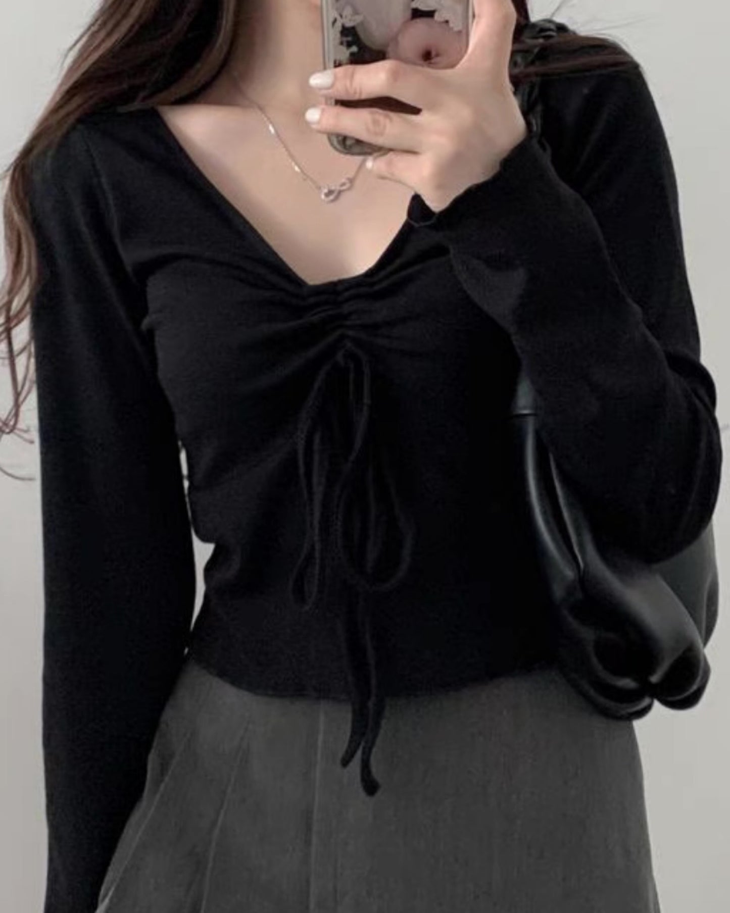 【早鳥價 | 可自行調節鬆緊.ᐟ.ᐟ】心型束繩𝗖𝗿𝗼𝗽