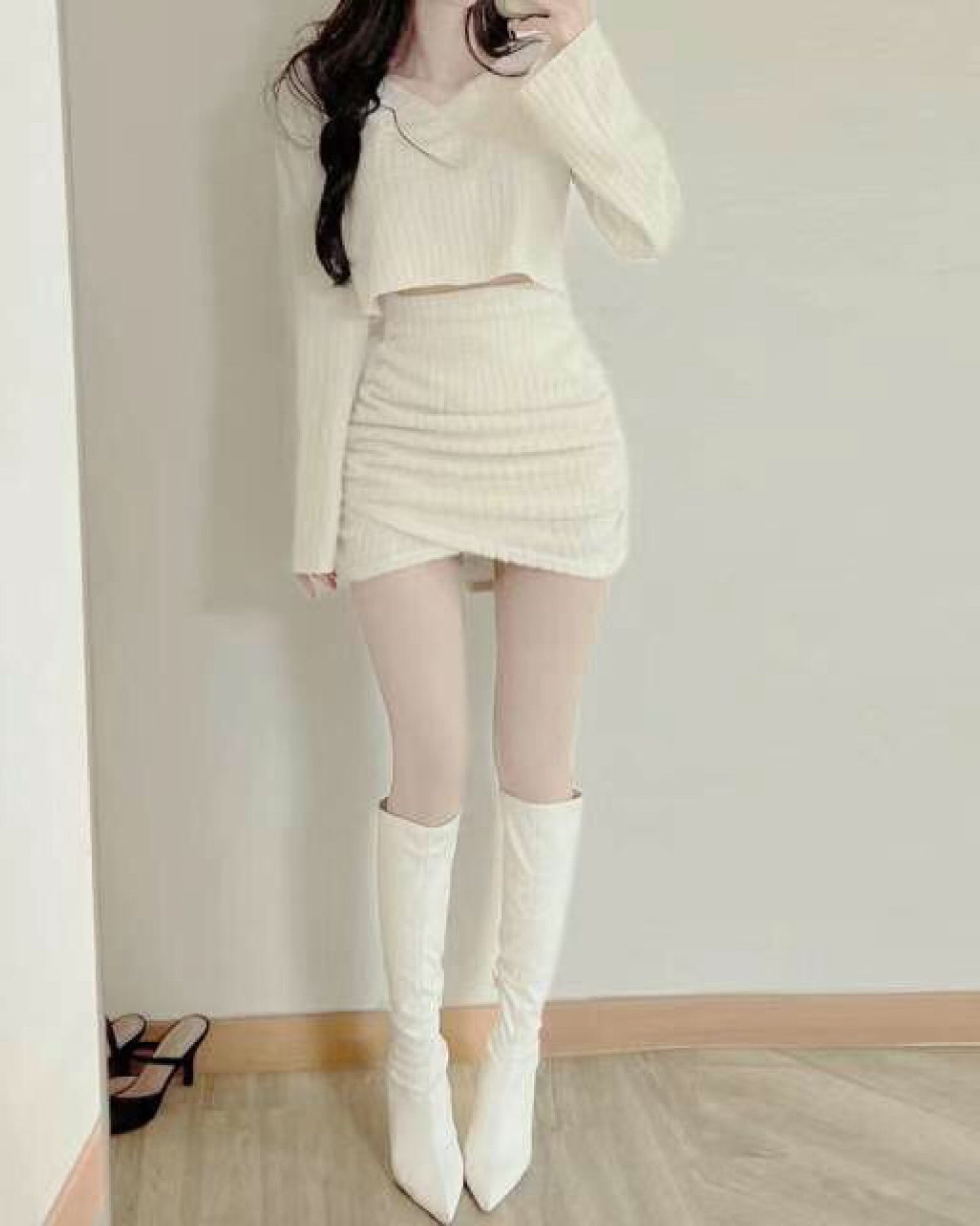 【超美𝗦𝗲𝘁 | 節日𝗢𝘂𝘁𝗳𝗶𝘁 .ᐟ.ᐟ】𝗦𝗻𝗼𝘄 𝗪𝗵𝗶𝘁𝗲 𝗦𝗲𝘁