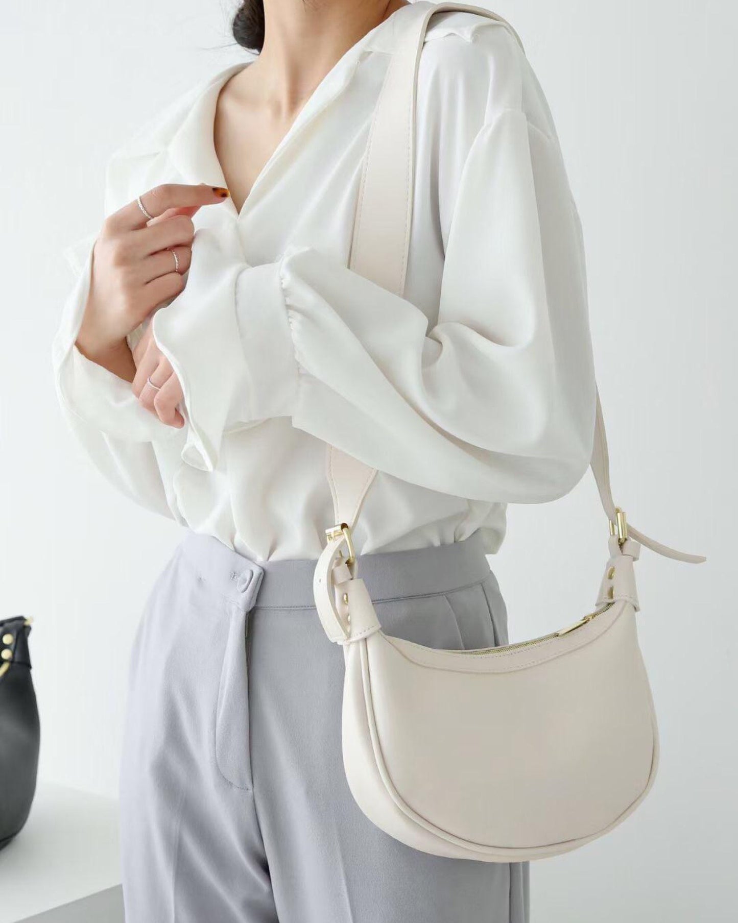 【𝗛𝗼𝘁 𝗜𝘁𝗲𝗺 ! | ❸件袋仔 𝗛𝗞𝗱 𝟭𝟰𝟴/𝟭 可夾小方形】腰果仔款袋