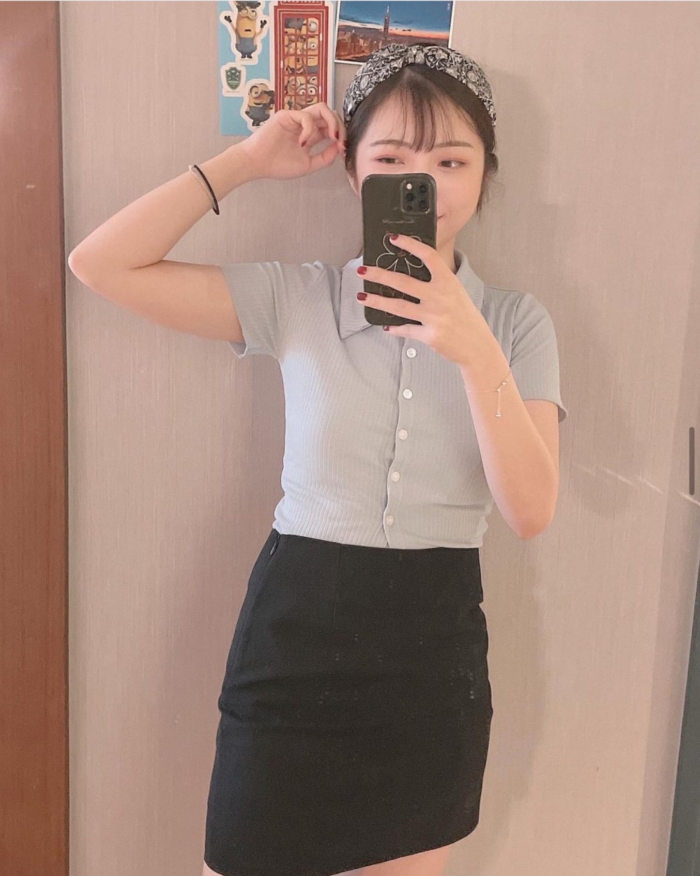 𝗛-𝗹𝗶𝗻𝗲 日常棉麻短裙