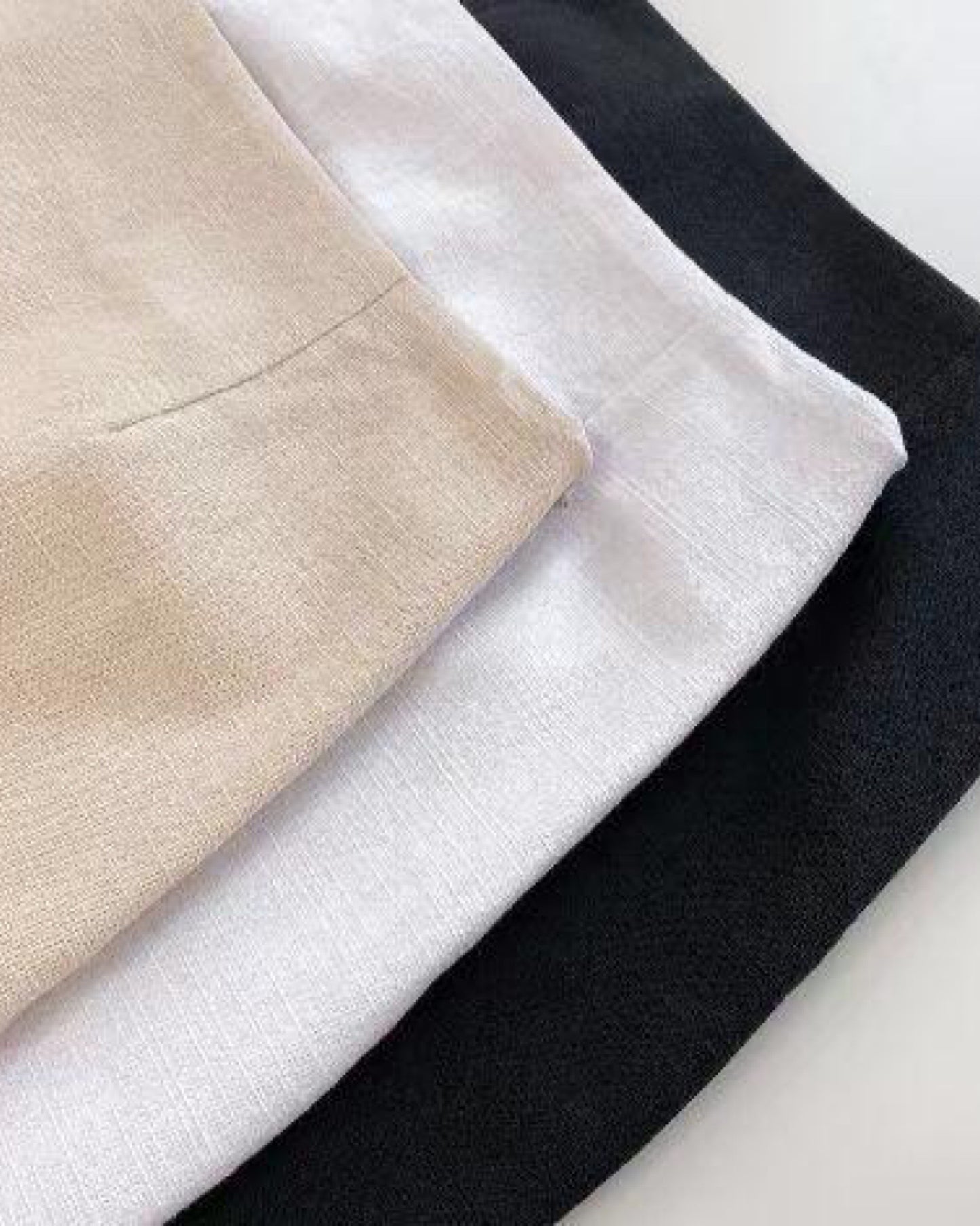 𝗛-𝗹𝗶𝗻𝗲 日常棉麻短裙